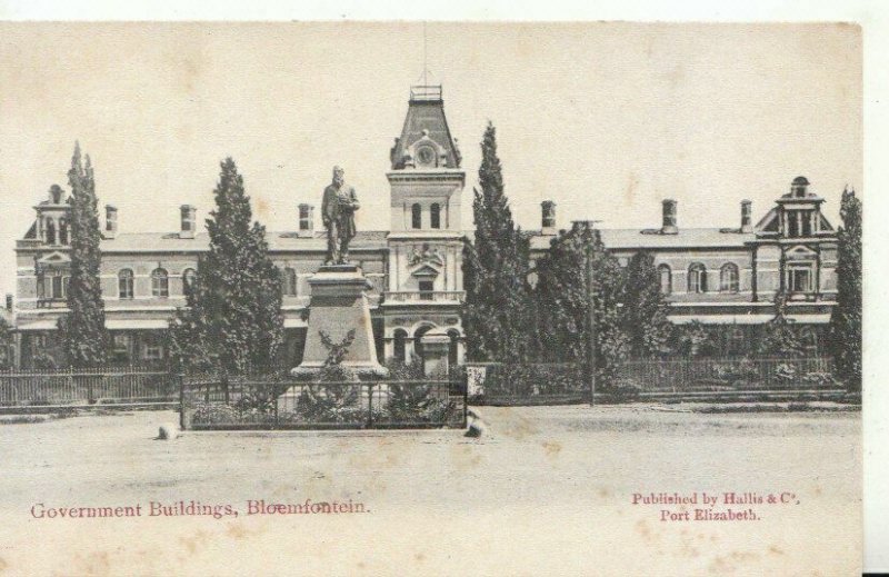 South Africa Postcard - Government Buildings - Bloemfontein - Ref TZ7945