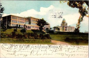 Postcard SCHOOL SCENE Providence Rhode Island RI AO0487