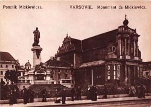 B44469 Varsovie Monument de Mickiewicz  poland