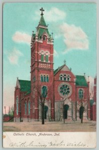 Anderson Indiana~Catholic Church~c1905 Postcard