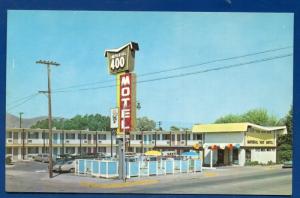 Imperial 400 Motels Pocatello Idaho id chrome postcard