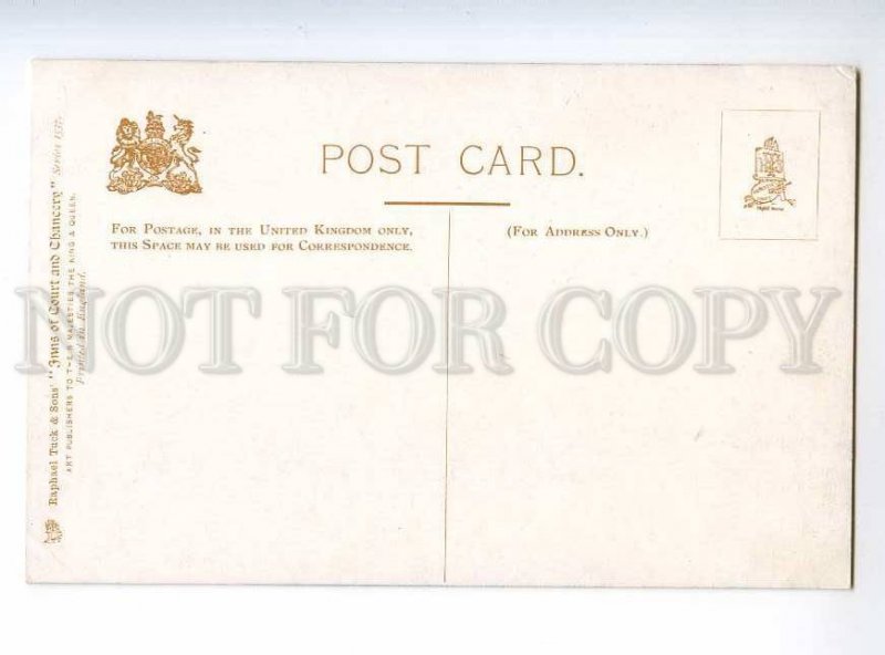 235788 UK Charles FLOWER Staples Inn Vintage TUCK postcard