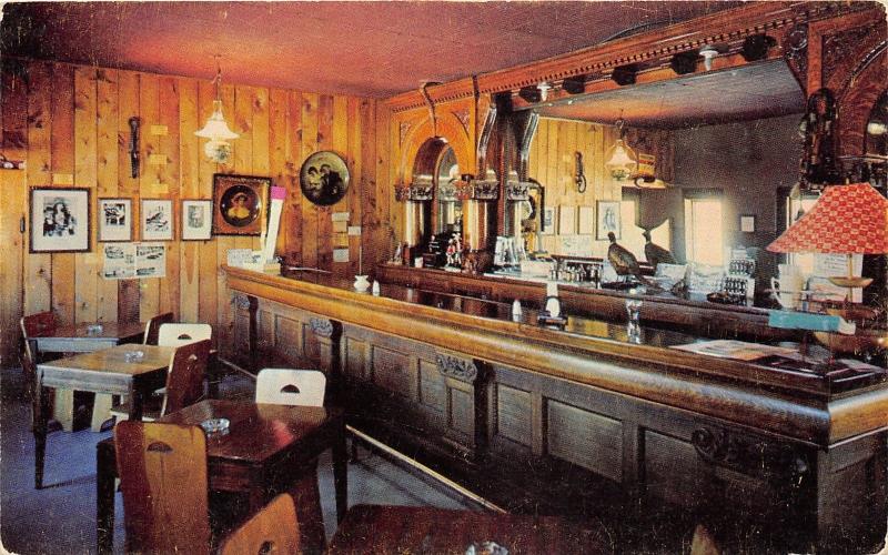 Black Hills South Dakota~Rockerville Gold Town~Antique Bar & Dining Room~1950s