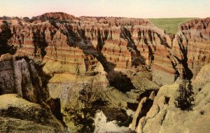 SD - Badlands National Monument. Coyote Canyon