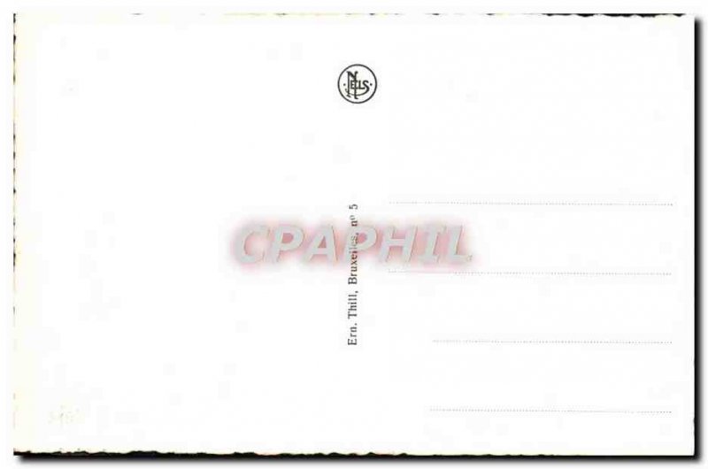 Old Postcard Brussels Stock Exchange