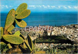 Modern Postcard Santa Cruz de Tenerife panorama