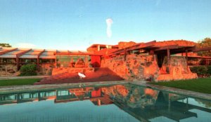 Vintage Postcard Taliesin West - Frank Lloyd Wright HQ Scottsdale Arizona