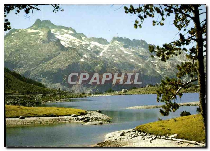 Postcard Modern Website Pyreneen Haute Vallee Aure Lake Aumar and Pic Neouvielle