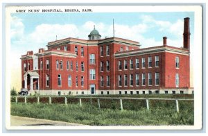 1924 Grey Nuns Hospital Regina Saskatchewan Canada Posted Vintage Postcard