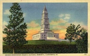 George Washington Memorial - Alexandria, Virginia