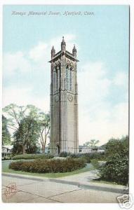 Keneys Tower Hartford Connecticut 1907c postcard