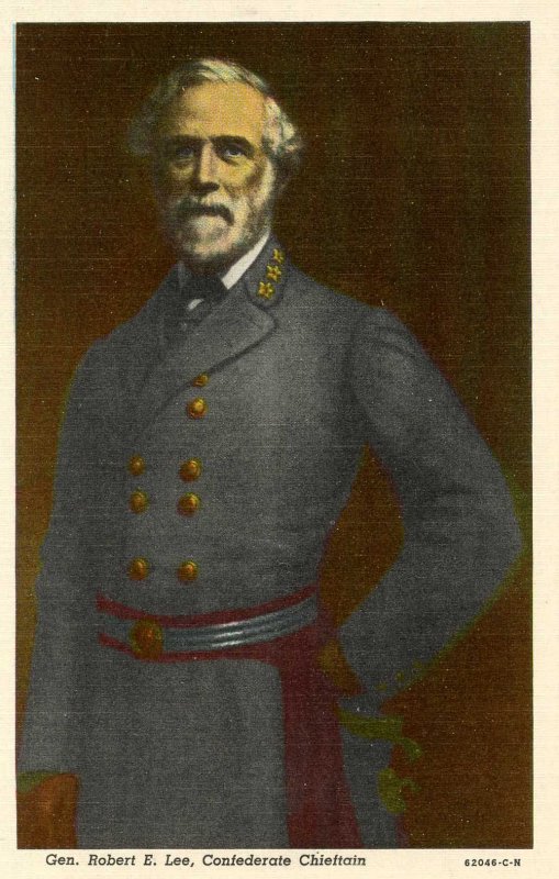 Confederate Chieftan General Robert E. Lee