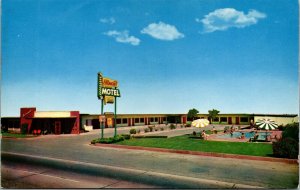 Vtg West Sacramento California CA Fremont Motel 1950s Unused Chrome Postcard