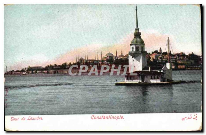 Postcard Old Constantinople Leandre Tour of Turkey