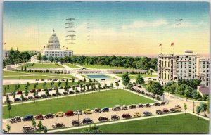 1910's Hotel Continental Washington D. C. Senate Office Building Posted Postcard