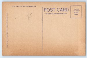 1935 San Diego California CA Postcard Cabrillo Bridge International Exposition