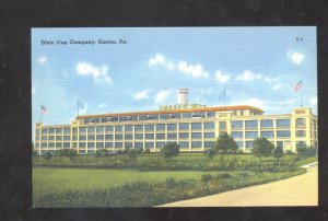 EASTON PENNSYLVANIA PA. DIXIE CUP COMPANY FACTORY VINTAGE POSTCARD