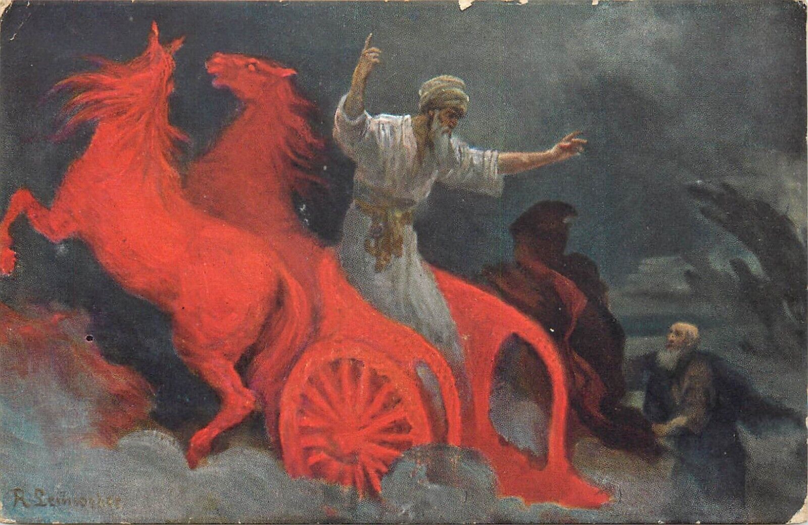 The Holy Scripture artist R. Leinweber Biblical scenes lot of 30 old ...