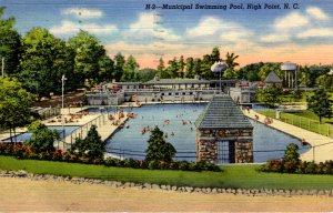 High Point, North Carolina -The  Municipal Swimming pool - in 1925