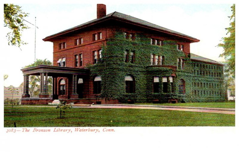 Connecticut Waterville , Bronson Library