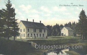 Fish Hatchery, Caribou, Maine USA Fish Hatchery, Caribou, Maine USA Fishing p...