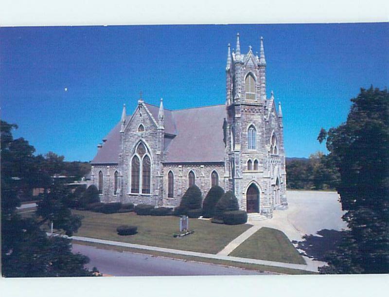 Unused 1980's CHURCH SCENE Bennington Vermont VT A5876