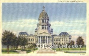 Springfield, Illinois, IL State Capital USA Unused 