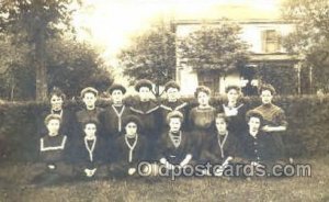 1909 Woman's Basketball Unused light corner wear light yellowing from age