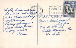 Bermuda Furness Line Ship 1952 