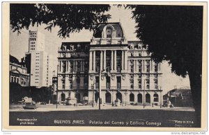 BUENOS AIRES, Argentina, 1900-1910's; Palacio Del Correo Y Edificio Comega