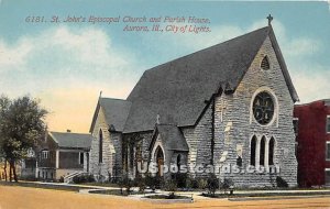 St John's Episcopal Church & Parish House - Aurora, Illinois IL  