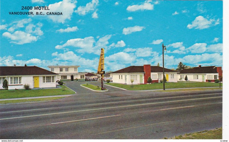 VANCOUVER , 2400 Court & Motel, B.C., Canada, 1950-60s