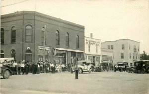 ND, Page, North Dakota, R.C Lindsey Furniture Company, RPPC