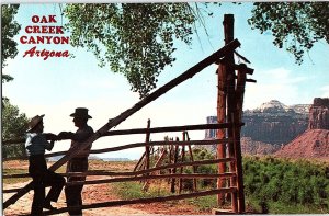 Chrome MOUNTAIN SCENE Oak Creek Canyon - Near Flagstaff & Sedona AZ AH8716