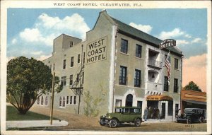 Clearwater Florida FL West Coast Hotel Vintage Postcard