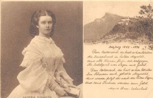 Empress Kaiserin Elizabeth Austria Royalty Vintage Postcard AA110637