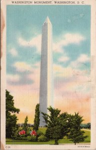 Washington Monument Washington DC Postcard PC491