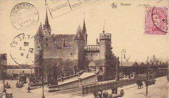 Belgium Anvers Le Steen 1920