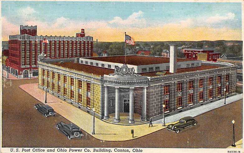 U. S. Post Office, Ohio Power Co. Building Canton, Ohio OH