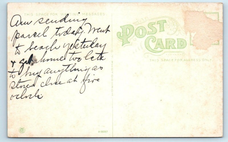 BENNINGTON, VT Vermont ~ Historic  Col. Brume HOUSE c1910s  Postcard