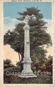 Zachery Taylor Monument Louisville, KY, USA 1921 