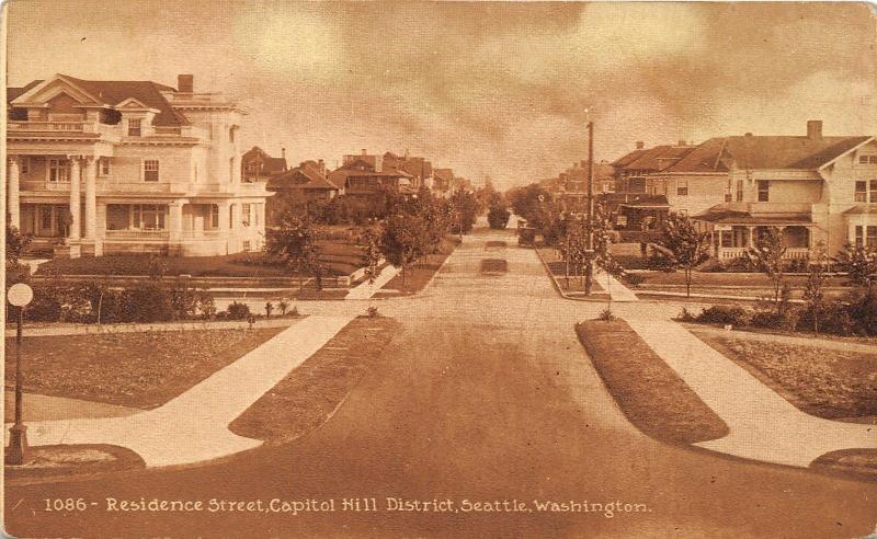 Seattle Washington~Residence Street (Capitol Hill District)~Beautiful Houses~'10