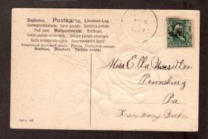 U S 19xx Picture Postcard Birthday Greetings Rose!