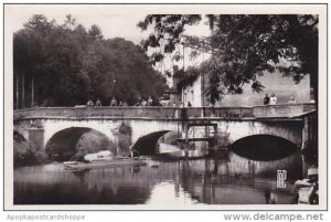 France Ligny en Barrois La Pont sur l'Ornain Real Photo