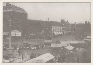 Market Harborough Leicester in 1930 Postcard