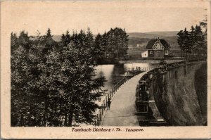 Germany Tambach Dietharz Talsperre Vintage Postcard 03.60