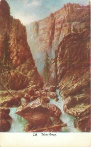 Toltec Gorge New Mexico Litho Postcard Unused