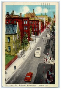 1955 Barrington Street Halifax Nova Scotia Canada Vintage Posted Postcard