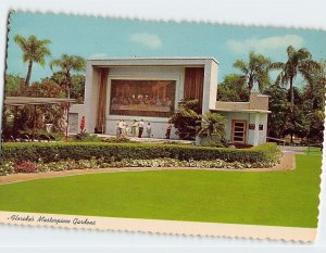 Postcard Florida's Masterpiece Gardens, Lake Wales, Florida