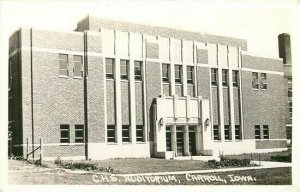 IA, Carroll, Iowa, C.H.S. Auditorium, RPPC